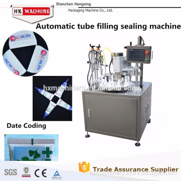 Plastic Tube And Laminated Tube Ultrasonic Filling And Sealing Machinery By Automatically